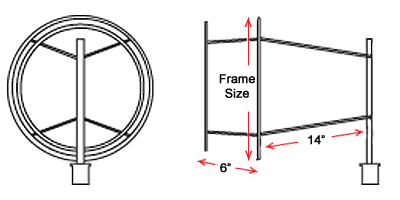 120 v Line Drawing
